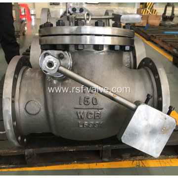 BS1868 Swing Check Valve with Lever and Weight